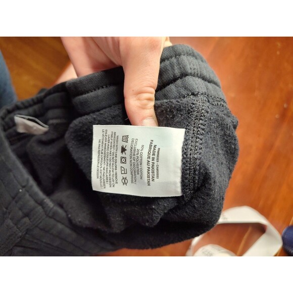 Nike Sportswear Club Fleece Pants Joggers Mens Size Large Black Soft Classic - Picture 4 of 6